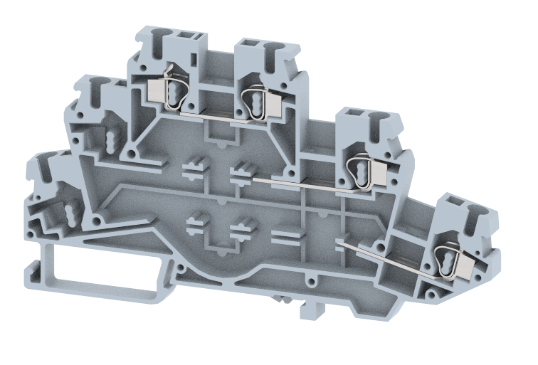 DSS3L2.5 Terminal Blocks Spring Cage Connection Multi Level Terminal Blocks Manufacturer and Supplier in India – Elmex 