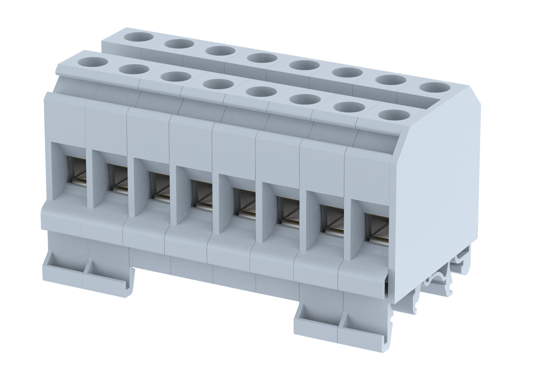 DBK8 Terminal Blocks Screw Connection Distribution Block Manufacturer and Supplier in India – Elmex 
