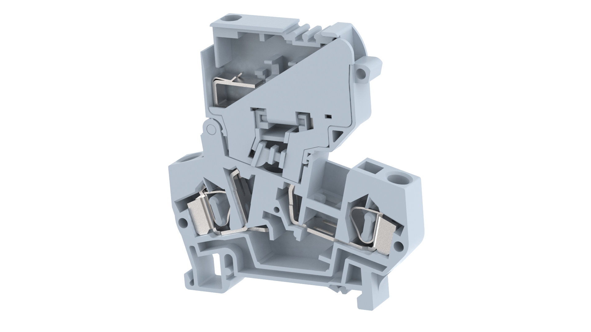 DCF4 Terminal Blocks Spring Cage Connection Fuse Terminal Blocks Manufacturer and Supplier in India – Elmex 