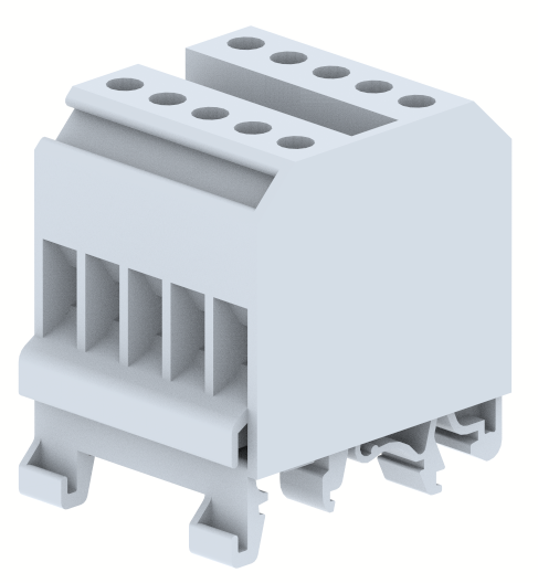 FDBK5 Terminal Blocks Screw Connection Distribution Block Manufacturer and Supplier in India – Elmex 
