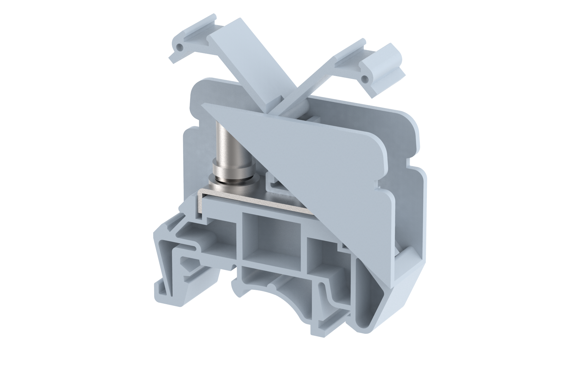 KATM4C Terminal Blocks Bolt Connection Feed Through Terminal Blocks Manufacturer and Supplier in India – Elmex 