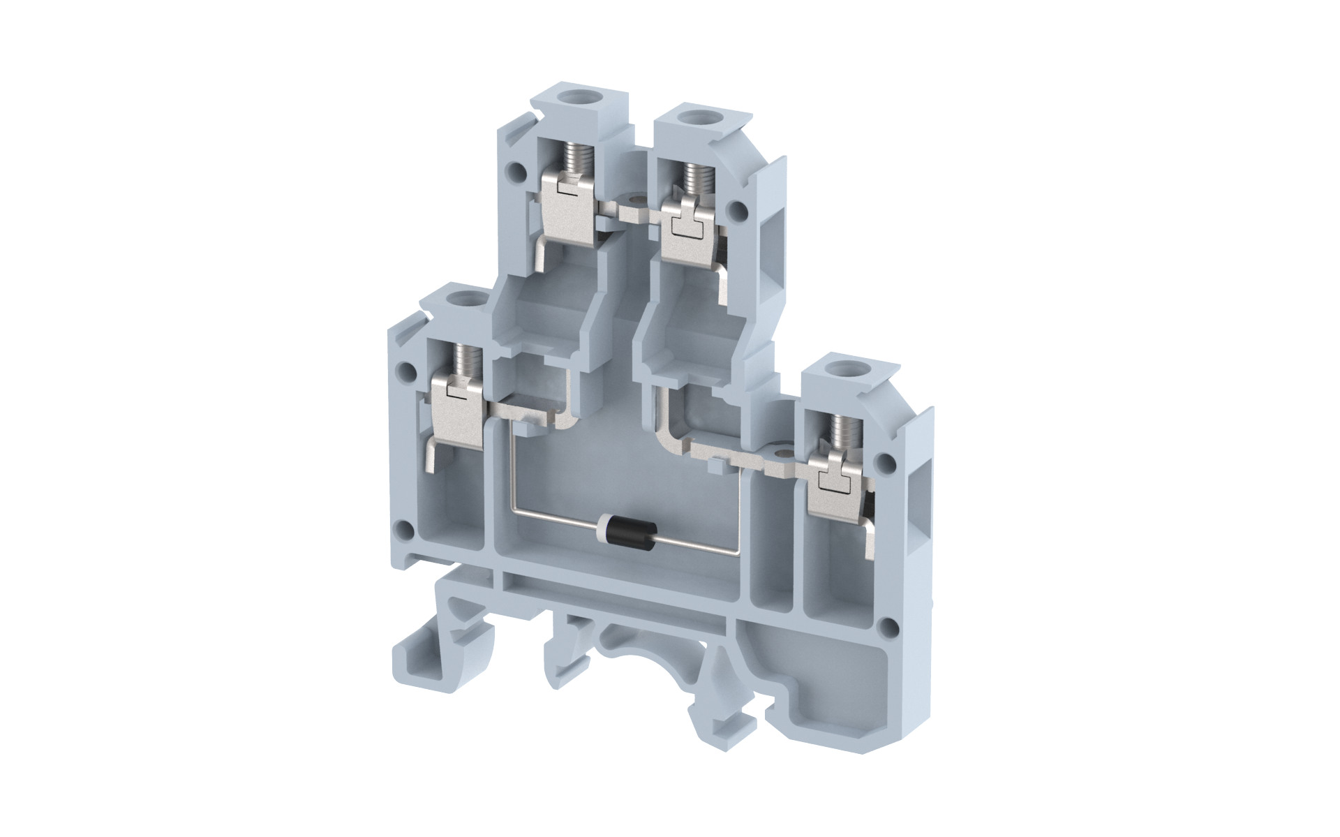 KUDD4D1 Terminal Blocks Screw Connection Component Terminal Blocks Manufacturer and Supplier in India – Elmex 