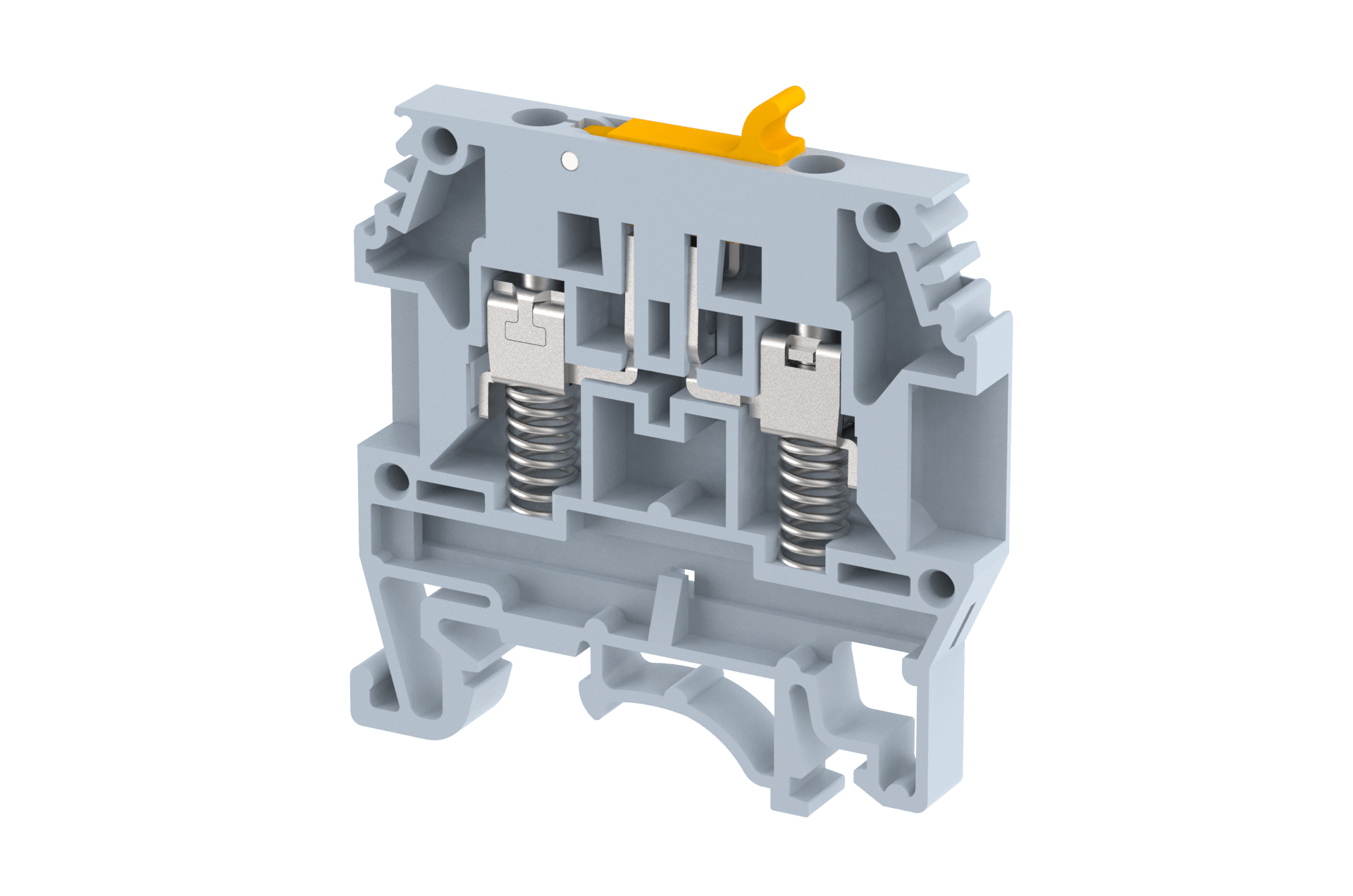 KULTD4WS Terminal Blocks Screw Connection with spring support Knife Disconnect Terminal Blocks Manufacturer and Supplier in India – Elmex 