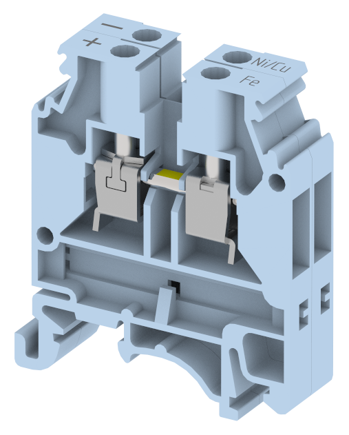 KUT4NTC-J Terminal Blocks Screw Connection Thermocouple Terminal Blocks Manufacturer and Supplier in India – Elmex 