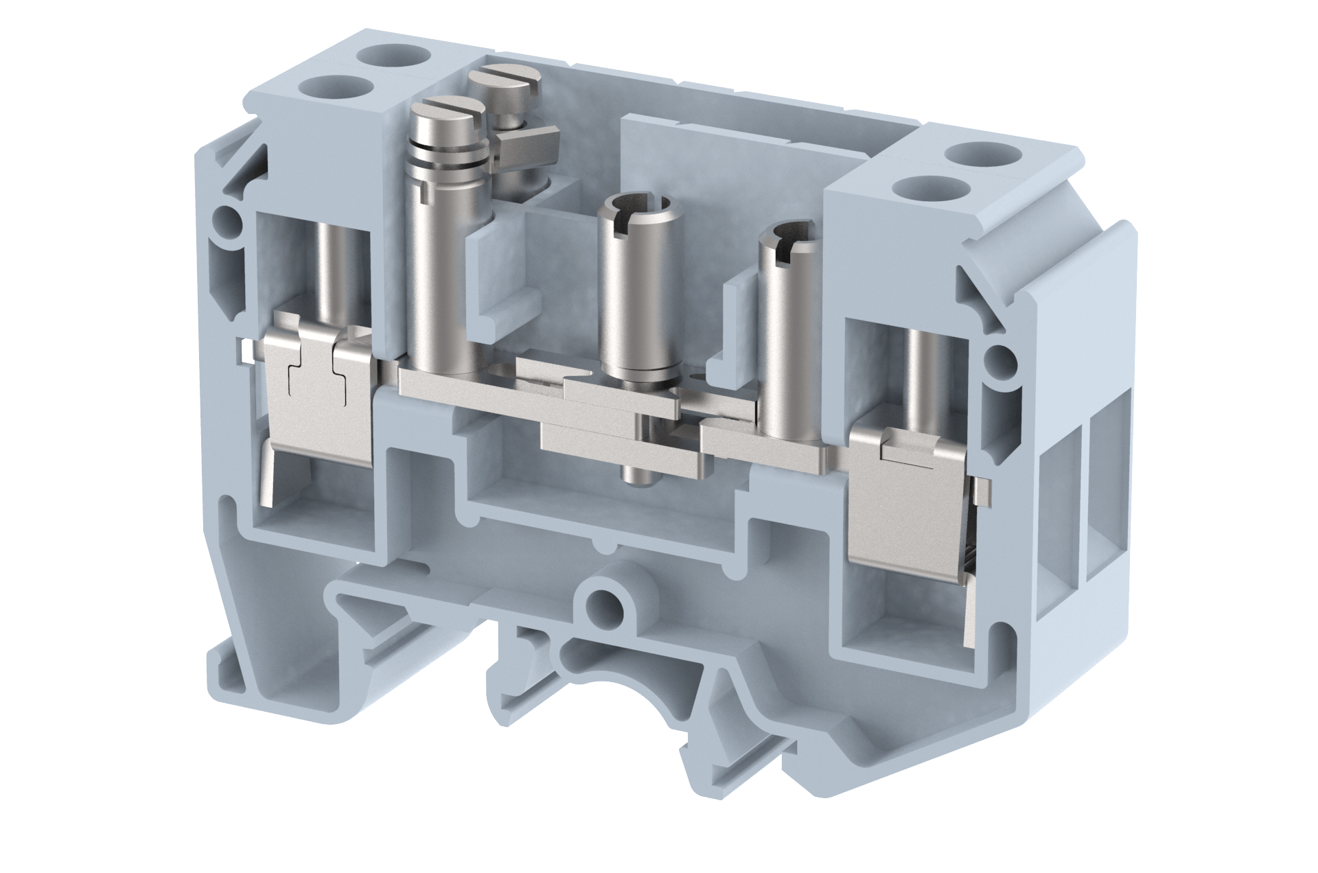 KUTSD6-2WAY Terminal Blocks Screw Connection Test Disconnect Terminal Blocks Manufacturer and Supplier in India – Elmex 