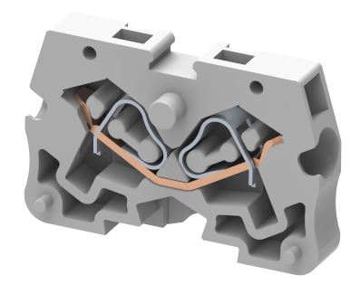 SQP2.5 Terminal Blocks Spring Cage Connection Mini And Micro Terminal Blocks Manufacturer and Supplier in India – Elmex 