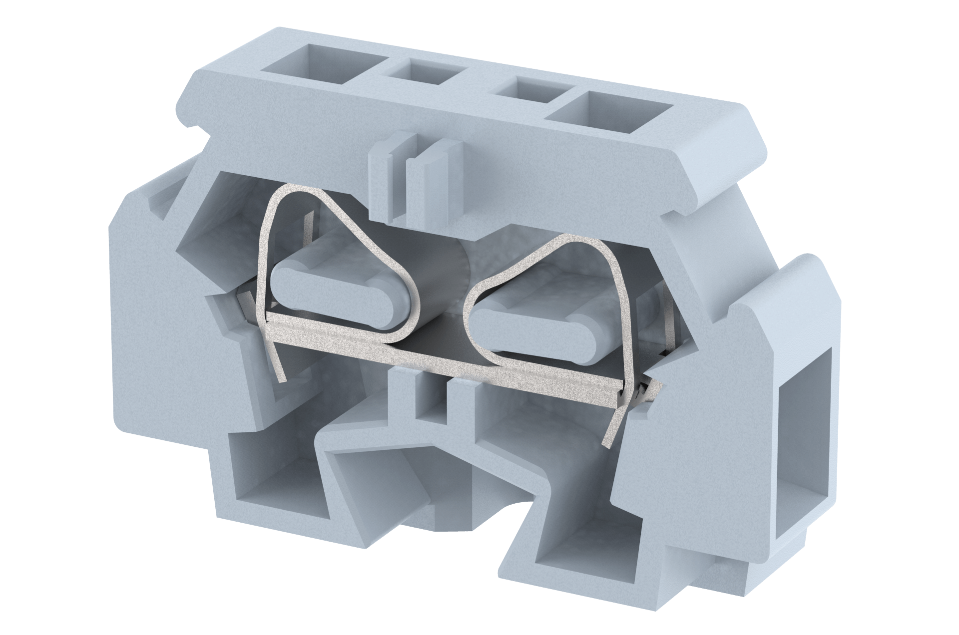 MCT4 Terminal Blocks Spring Cage Connection Mini And Micro Terminal Blocks Manufacturer and Supplier in India – Elmex 