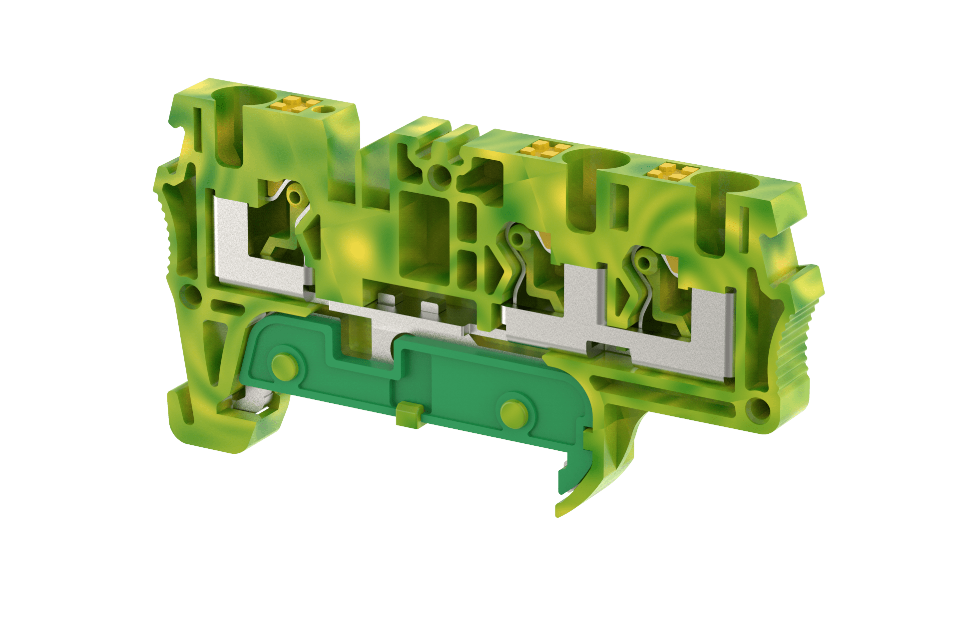 PGQ4-1X2 Terminal Blocks Push In Connection Ground Terminal Blocks Manufacturer and Supplier in India – Elmex 