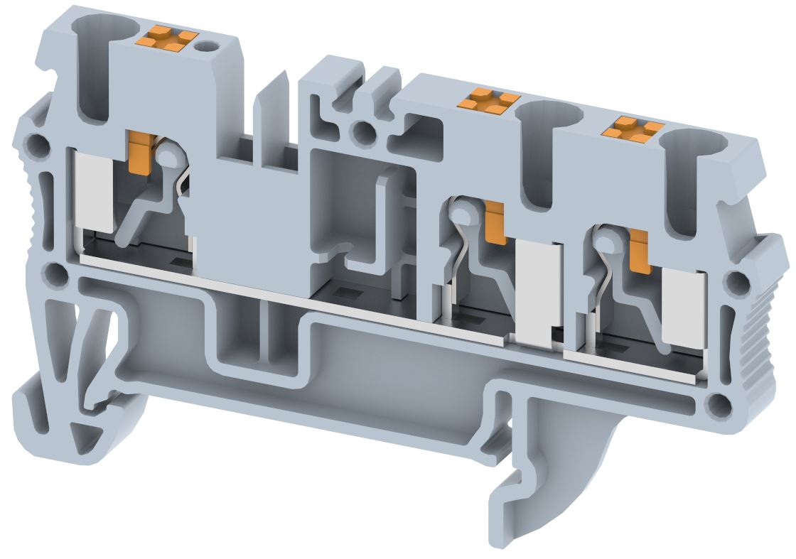 PQ2.5-1X2 Terminal Blocks Push In Connection Multi Conductor Terminal Blocks Manufacturer and Supplier in India – Elmex 