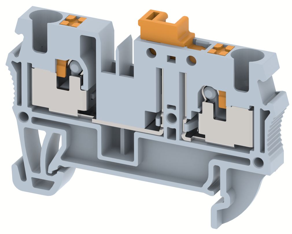 PQK4 Terminal Blocks Push In Connection Knife Disconnect Terminal Blocks Manufacturer and Supplier in India – Elmex 