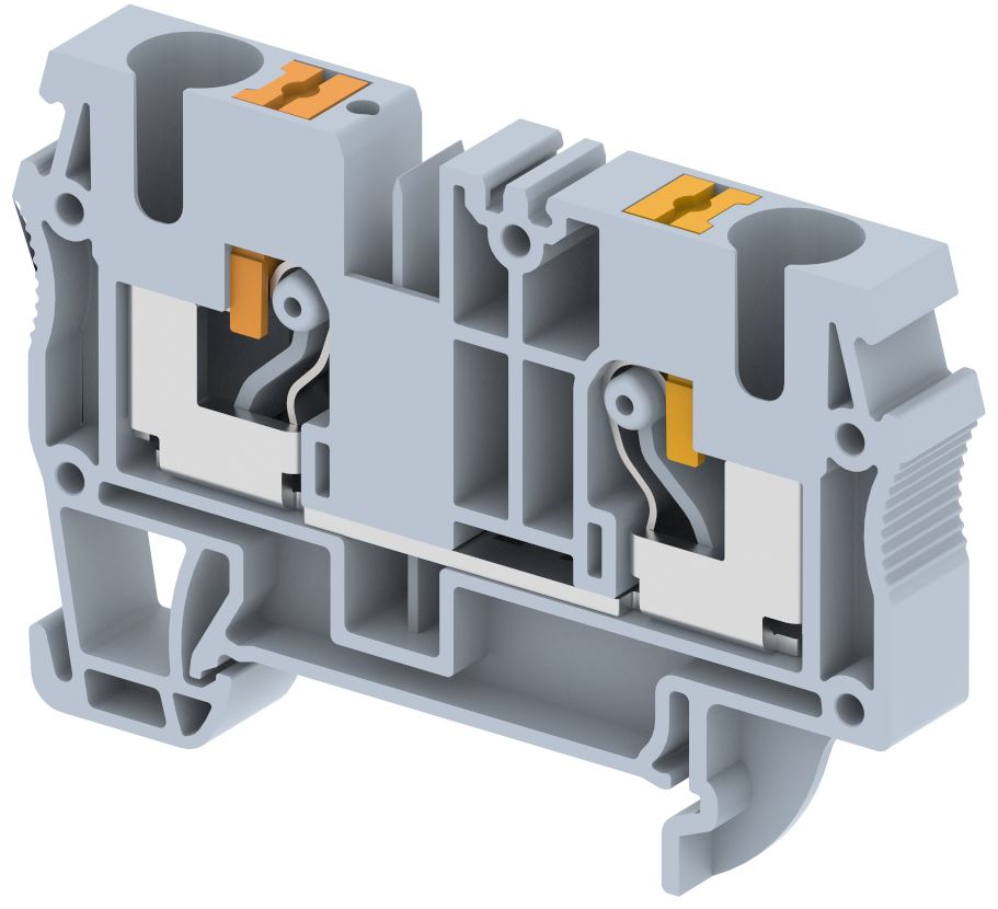 PQ6 Terminal Blocks Push In Connection Feed Through Terminal Blocks Manufacturer and Supplier in India – Elmex 