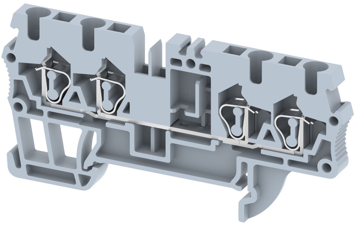 SQ2.5-2X2 Terminal Blocks Spring Cage Connection Multi Conductor Terminal Blocks Manufacturer and Supplier in India – Elmex 