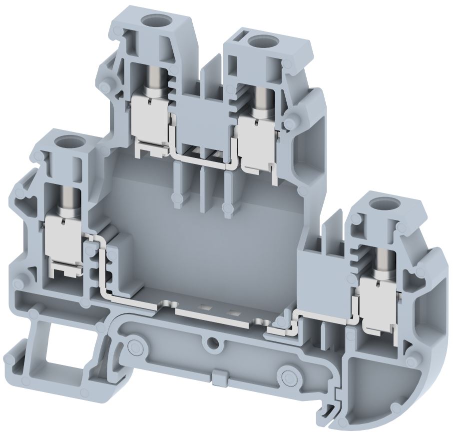 TQ4-2T Terminal Blocks Screw Connection Multi Level Terminal Blocks Manufacturer and Supplier in India – Elmex 