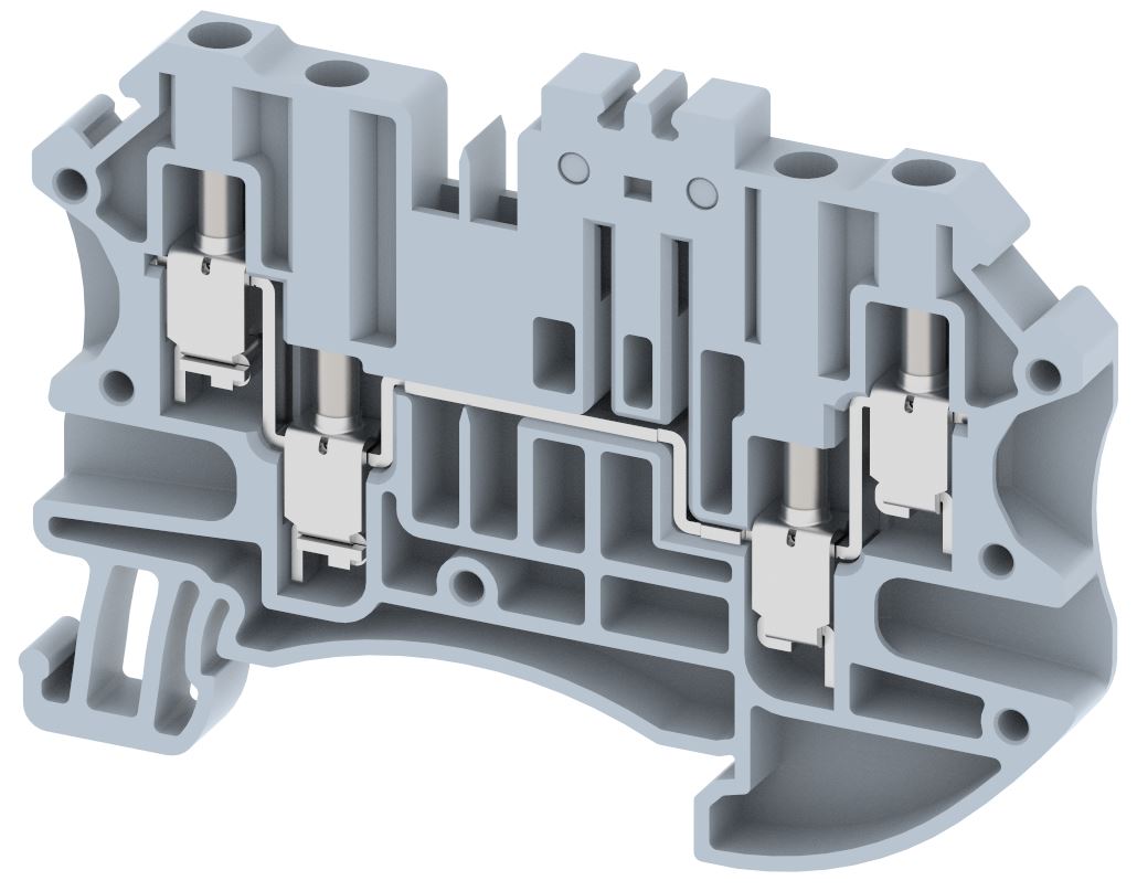 TQKFT2.5-2x2 Terminal Blocks Screw Connection Multi Conductor Terminal Blocks Manufacturer and Supplier in India – Elmex 