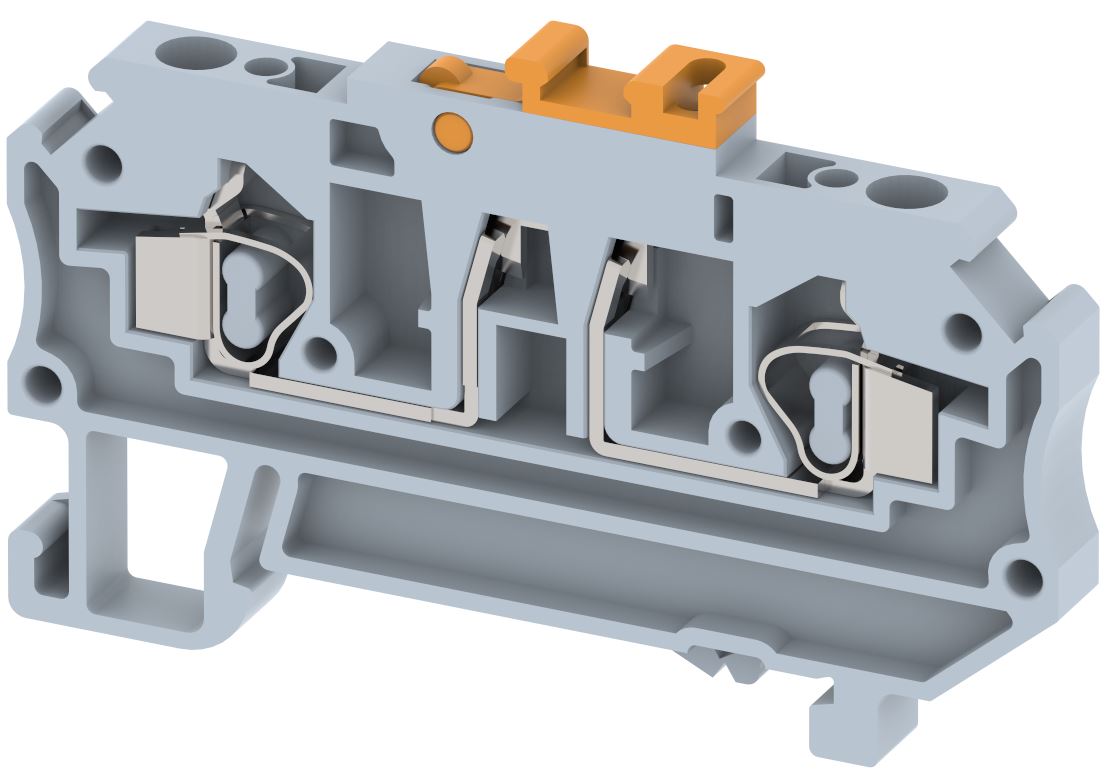 DSDT2.5WOSL Terminal Blocks Spring Cage Connection Knife Disconnect Terminal Blocks Manufacturer and Supplier in India – Elmex 
