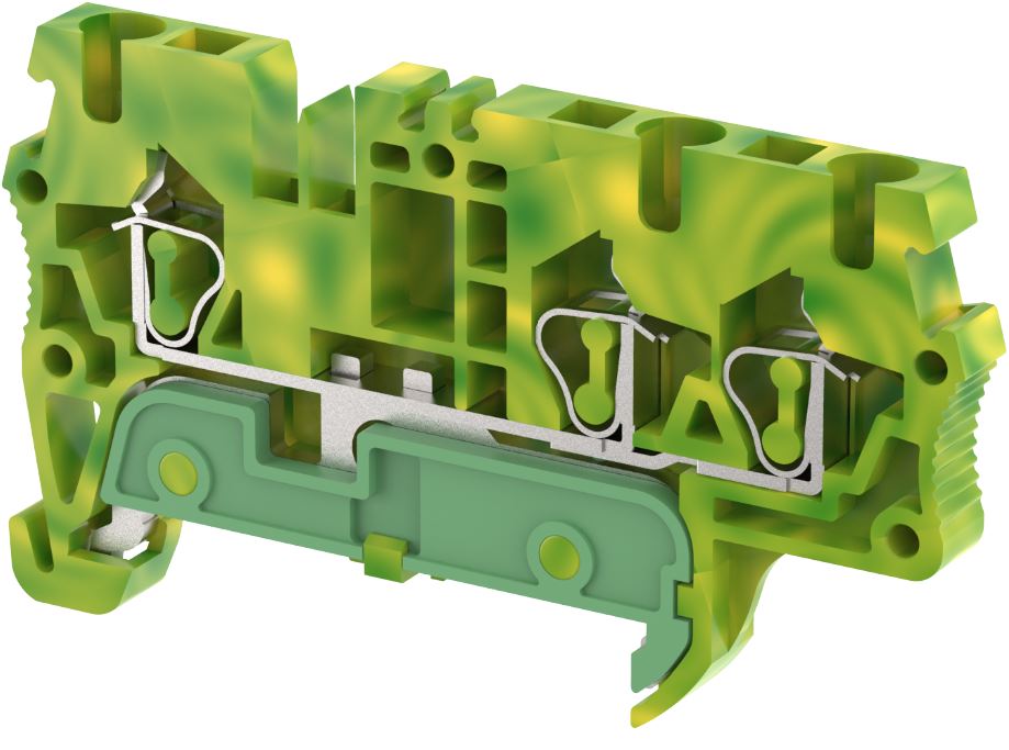SGQ2.5-1X2 Terminal Blocks Spring Cage Connection Manufacturer and Supplier in India – Elmex 