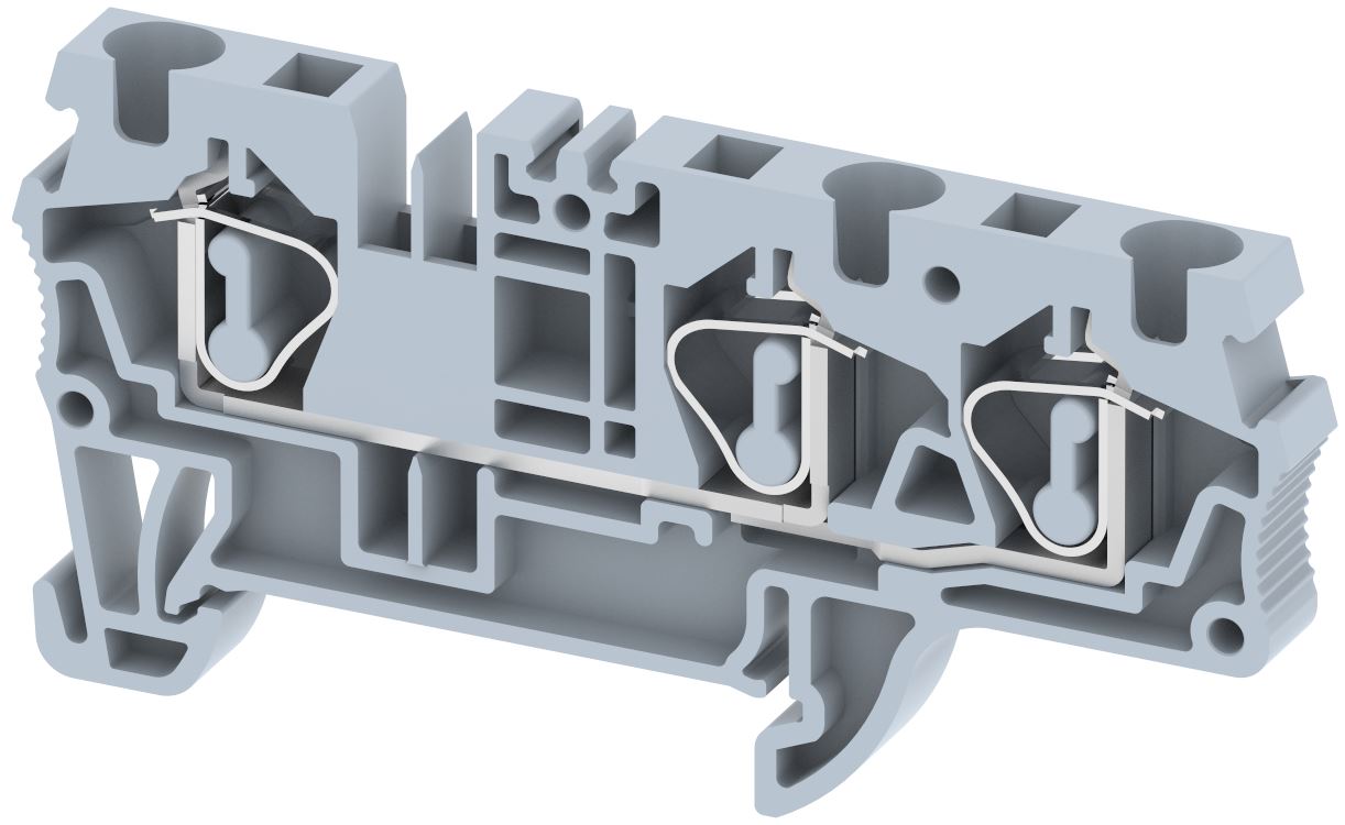 SQ4-1X2 Terminal Blocks Spring Cage Connection Manufacturer and Supplier in India – Elmex 