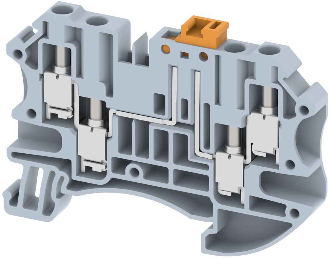 TQK4-2X2 Terminal Blocks Screw Connection Manufacturer and Supplier in India – Elmex 